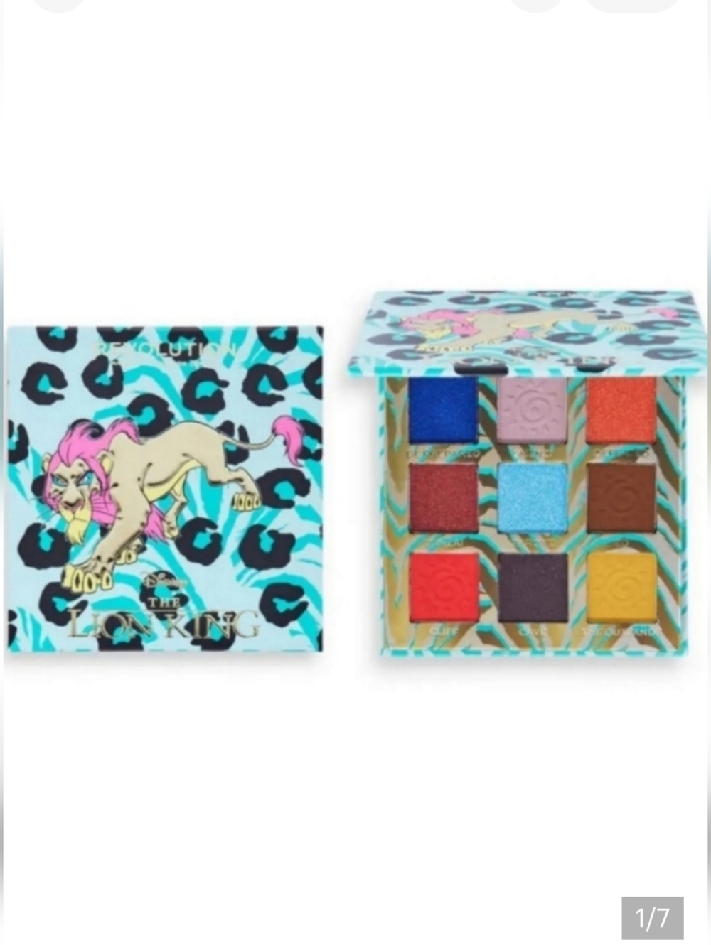 Revolution Disney's The Lion King Eye Shadow Palette